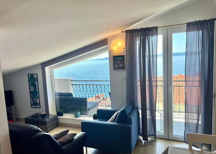 公寓 Mit Balkon Und Herrlichem Meerblick By Interhome